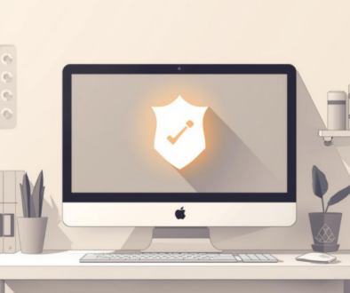 Windows 11 computer protected from malware and running smoothly