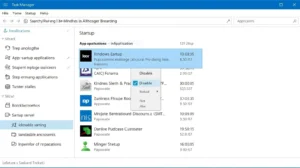 disable startup apps Windows 11 using Task Manager