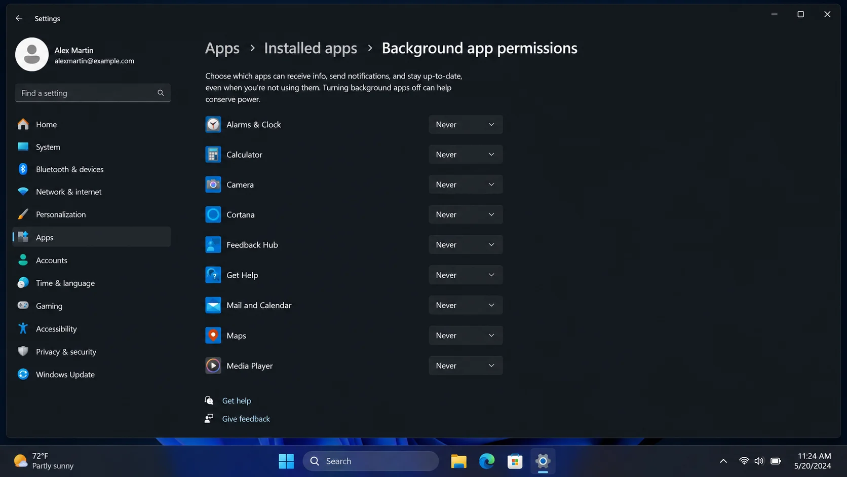 How to Disable Windows 11 Telemetry and Background Tracking background apps.